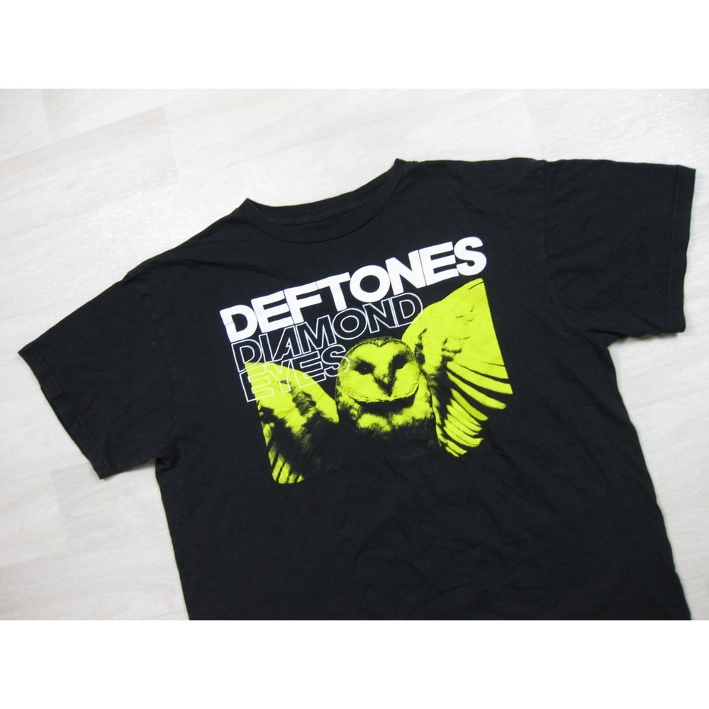 Deftones Diamond Eyes T-Shirt Men's (L) 2010 Album Owl Band Tour Alternative - Picture 3 of 10